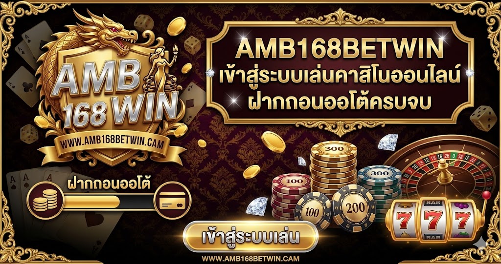 AMB168BETWIN เล่นคาสิโนออนไลน์